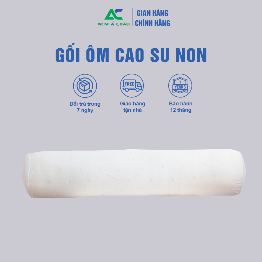 Sản phẩm Phụ Kiện Nệm Á Châu Gối Ôm Cao Non Á Châu